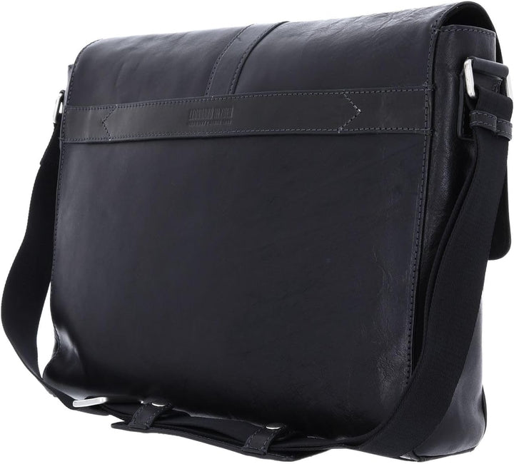 Leonhard Heyden Bergamo Messenger Bag L Black