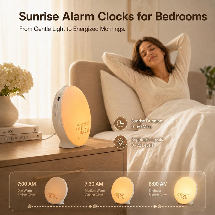 Sound Machine White Noise Machine with 22 Soothing Sounds, 17 Night Lights, Bluetooth Speaker, Sleep