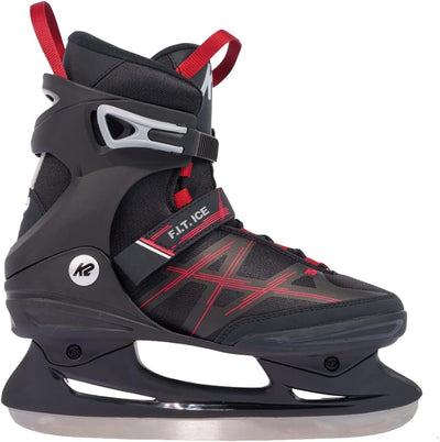 K2 Skates Herren F.i.t. Ice Schlittschuhe EU: 44 (UK: 9.5 / US: 10.5) black - red, EU: 44 (UK: 9.5 /