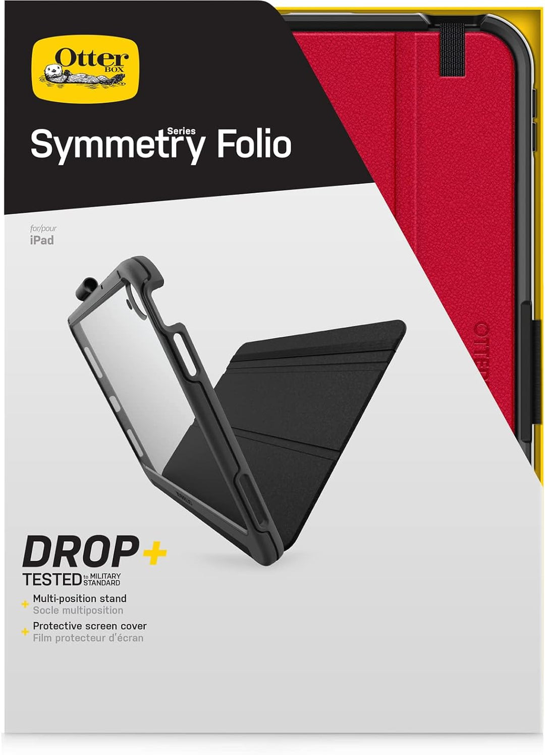 OtterBox Symmetry Folio Hülle für iPad 10,9" (10. gen 2022), stossfeste, sturzsichere, dünne Schutzh