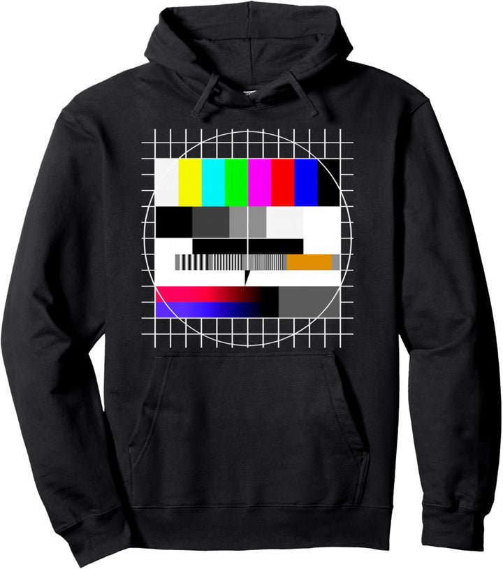 Testbild 90er Party 80er Jahre Outfit Retro Kostüm Testbild Pullover Hoodie