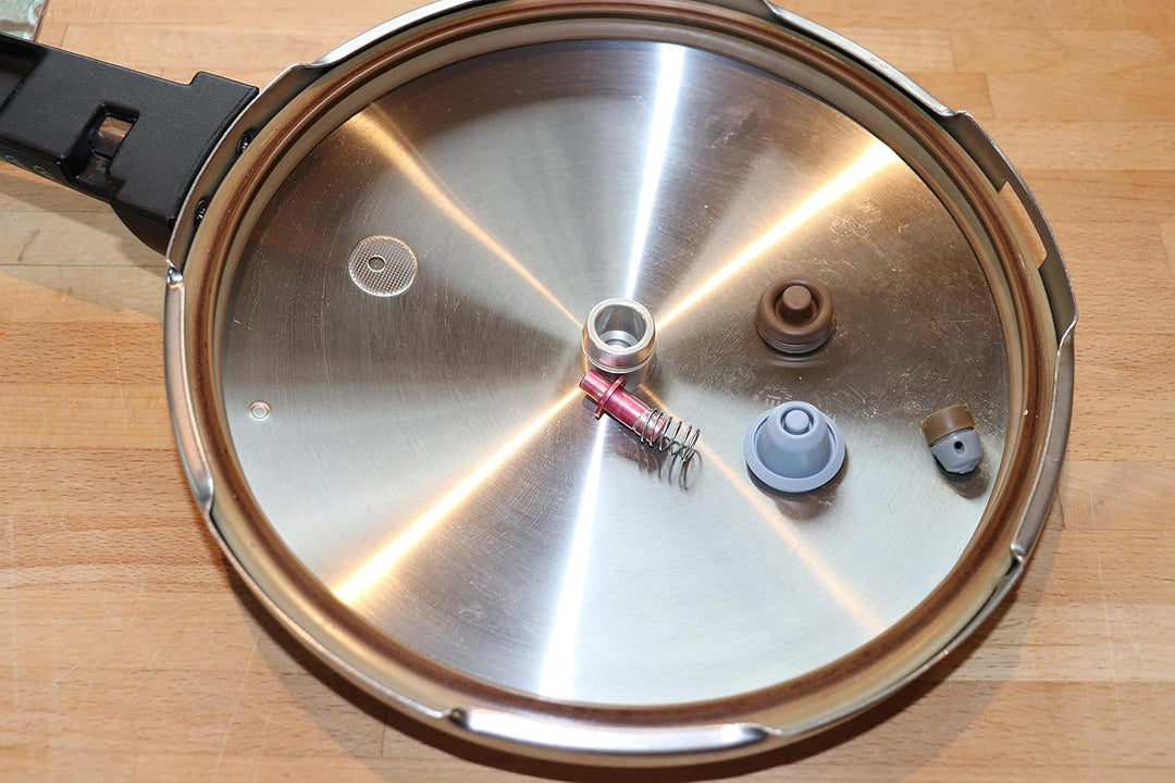 Reparaturset für Schnellkochtopf Tischfein Rapid Dichtungsring 20cm + Druckanzeiger Ventil Kochsigna