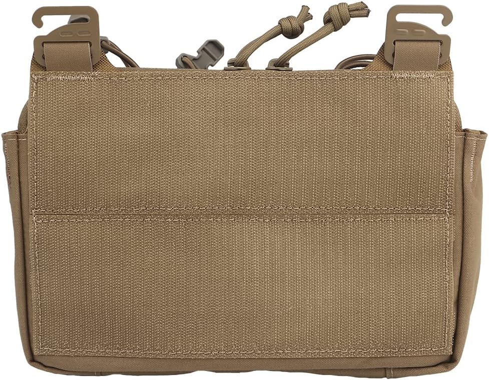 G-Hook DOPE Front Flap Double Stack Abdominal Fanny Pack Dreifache Magazintasche für Tactical Chest