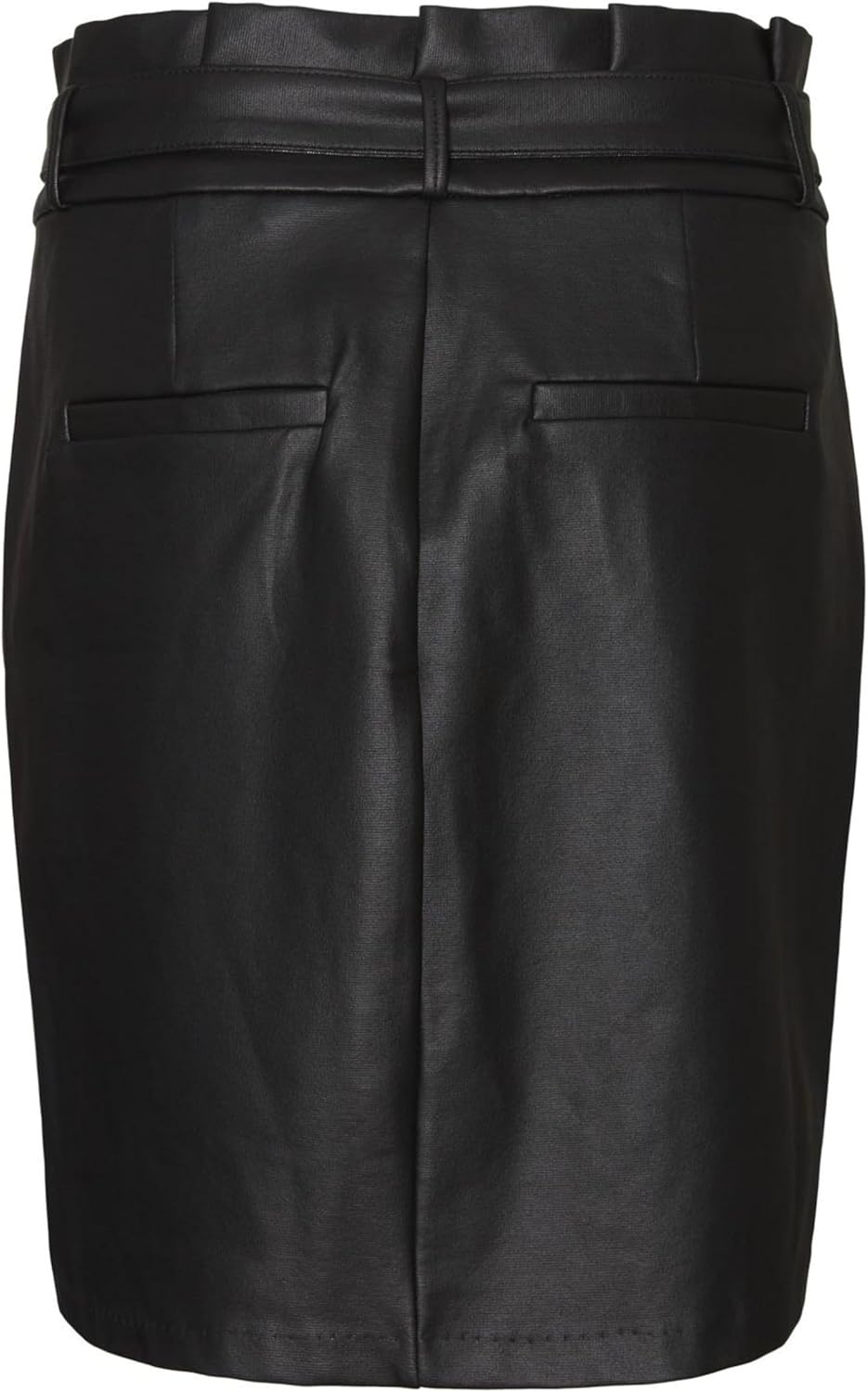 VERO MODA Damen Vmeva Hr Paper Coated SKT Ga Ptt Noos PU Rock, XXS Petite