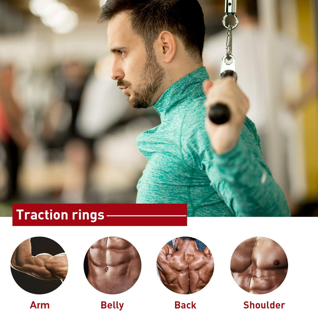 BESPORTBLE Gerade Stange Hochziehen Gerade Stange mit Gummihandgriffen Eisen DIY Fitnessstange Hebel