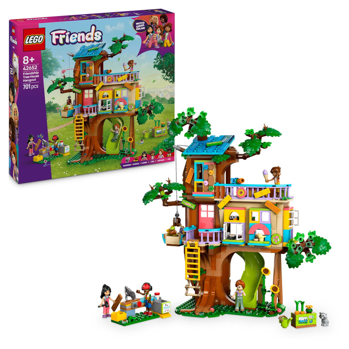LEGO Friends Baumhaus, BAU- und Spielset für Rollenspiele, Spielzeughaus für Mädchen ab 8 Jahren, Se