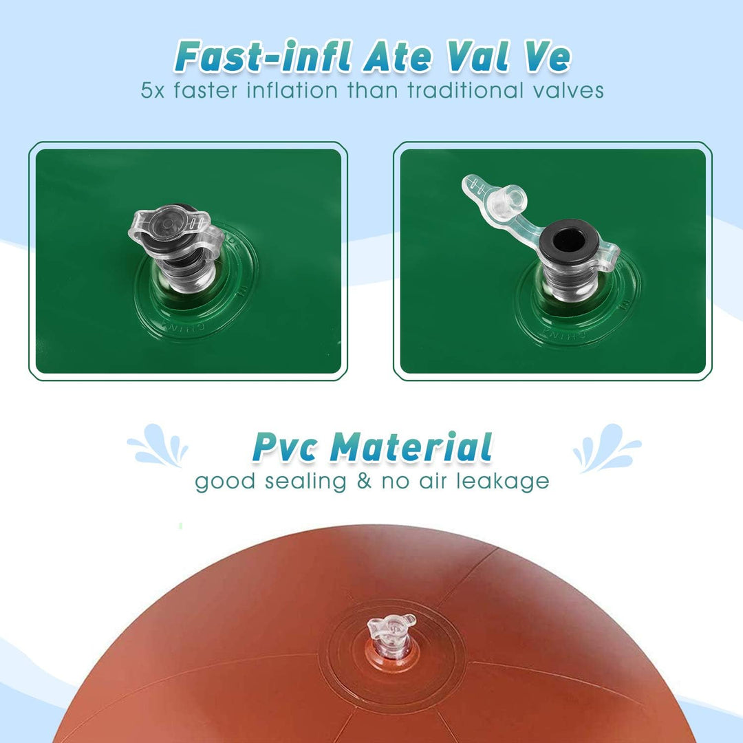 Aufblasbare Avocado Luftmatratze Wasser, Aufblasbare Pool Floss mit Balls Sommer Pool Spielzeug, Sch