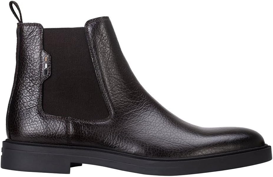 BOSS Herren Calev_cheb_gr Chelsea_Boot 45 EU Dunkelbraun, 45 EU Dunkelbraun