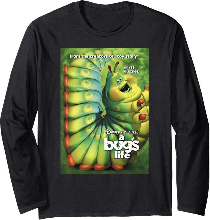 Disney Pixar A Bug's Life Heimlich Grass Guzzler Poster Langarmshirt
