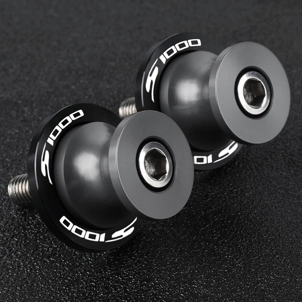 2pcs Montageständer Racingadapter M8*1,5 Bobbins CNC Ständeraufnahme Für S1000R S1000RR S1000XR S100