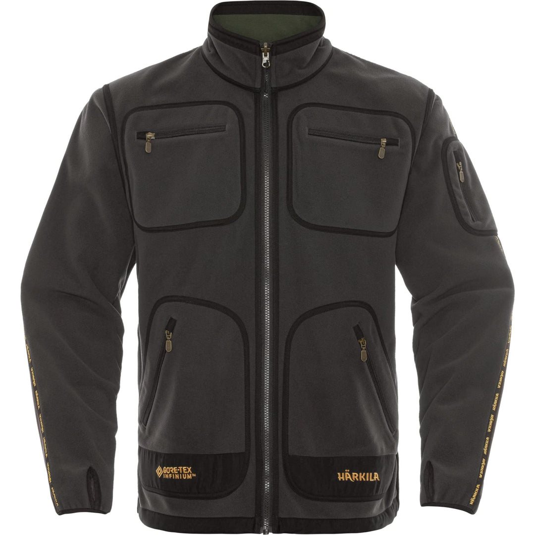 Härkila Kamko Fleecejacke Grey/Green, M