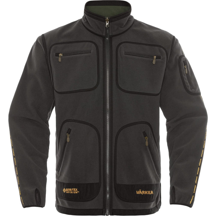 Härkila Kamko Fleecejacke Grey/Green, M