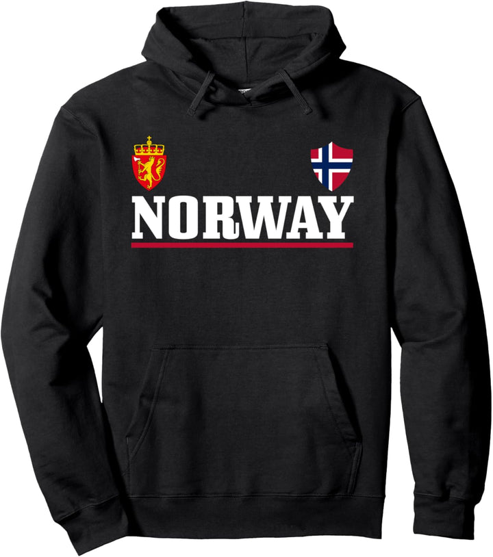 Norwegen Pride Norwegen Flagge Skandinavien Norge Pullover Hoodie