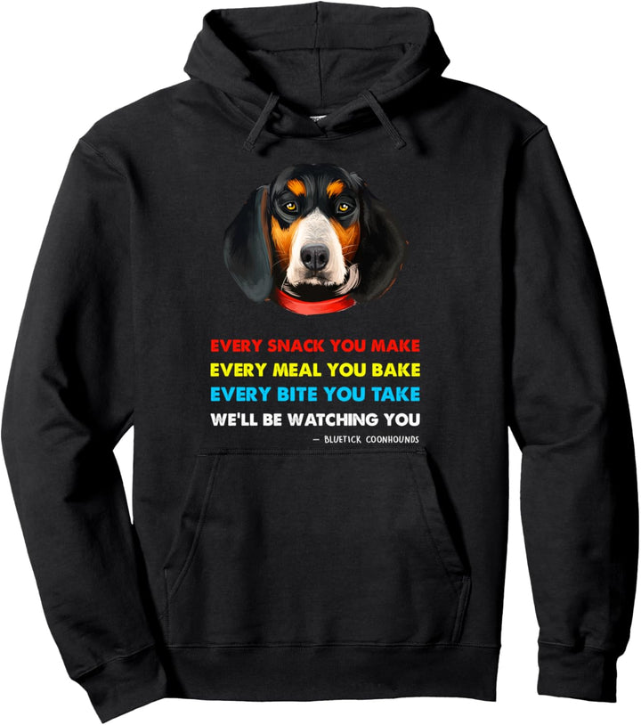 Bluetick Coonhound Hund Pullover Hoodie