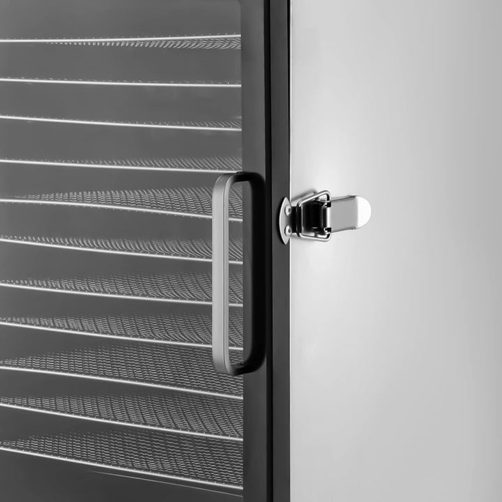 Dörrautomat Edelstahl Premium Lebensmittel Dehydrator mit 12 Einlegefächer, Lebensmitteltrockner 35-