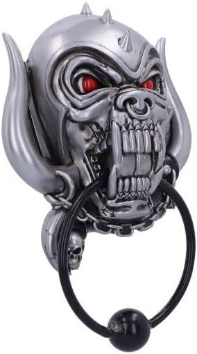 Nemesis Now Offizielles Lizenzprodukt Motorhead Warpig Türklopfer, Silber, 17 cm