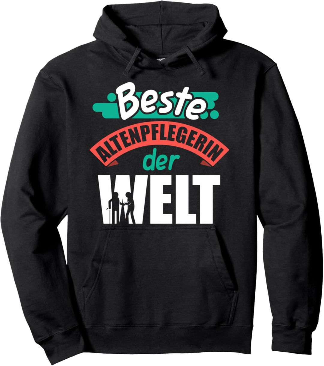 Berufskleidung Kasack Pflege Frauen Beste Altenpflegerin Pullover Hoodie