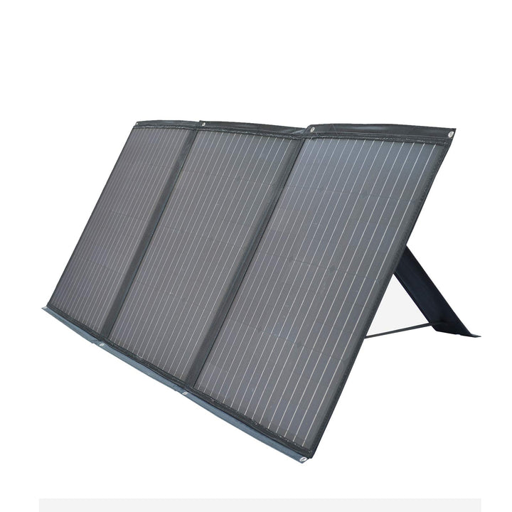 enjoy solar® faltbare Solartasche Monokristallin Panel mit MPPT Laderegler und Stände (150W), 150W
