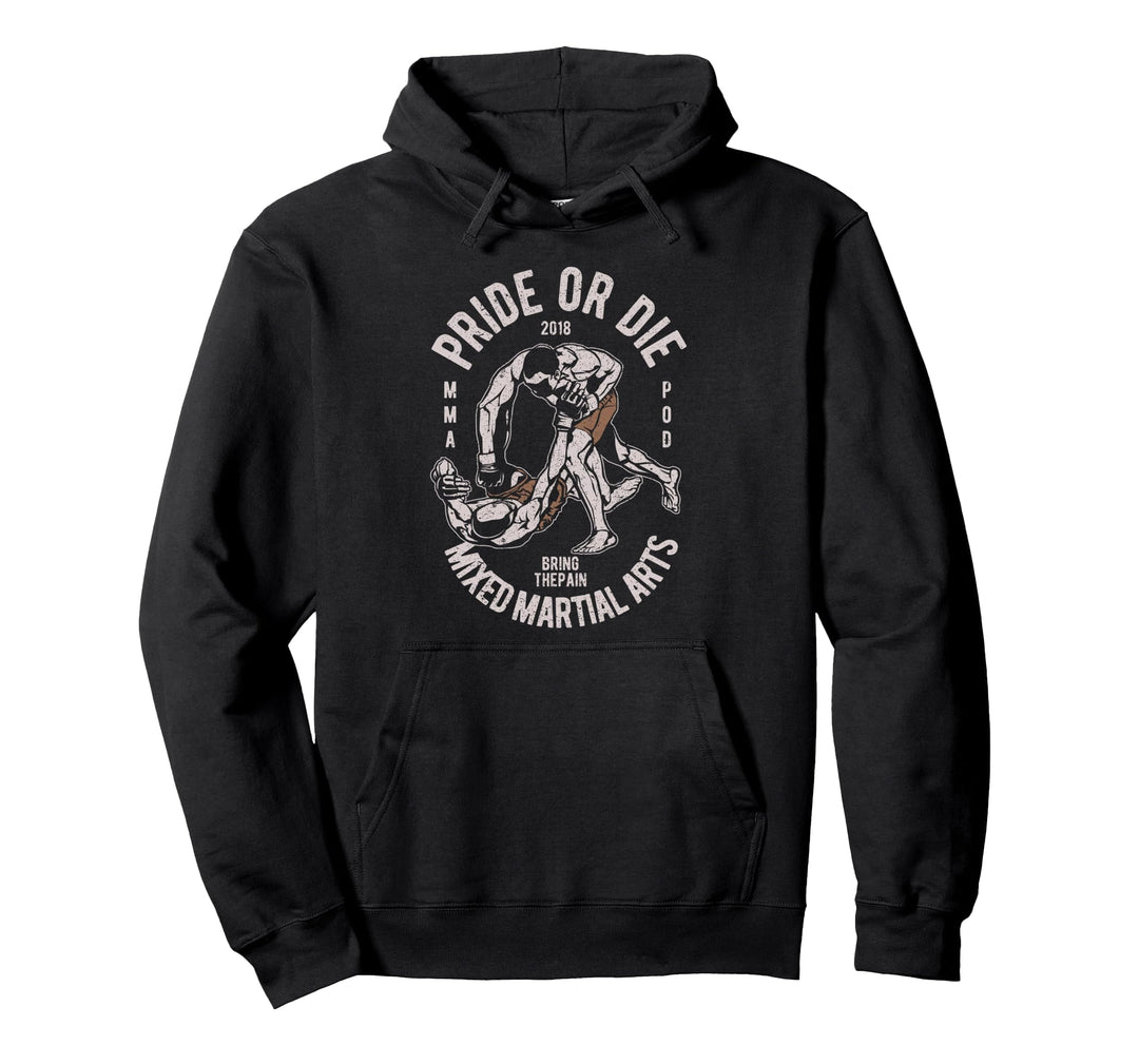 Retro MMA Bekleidung Herren Mixed Martial Arts MMA Pullover Hoodie