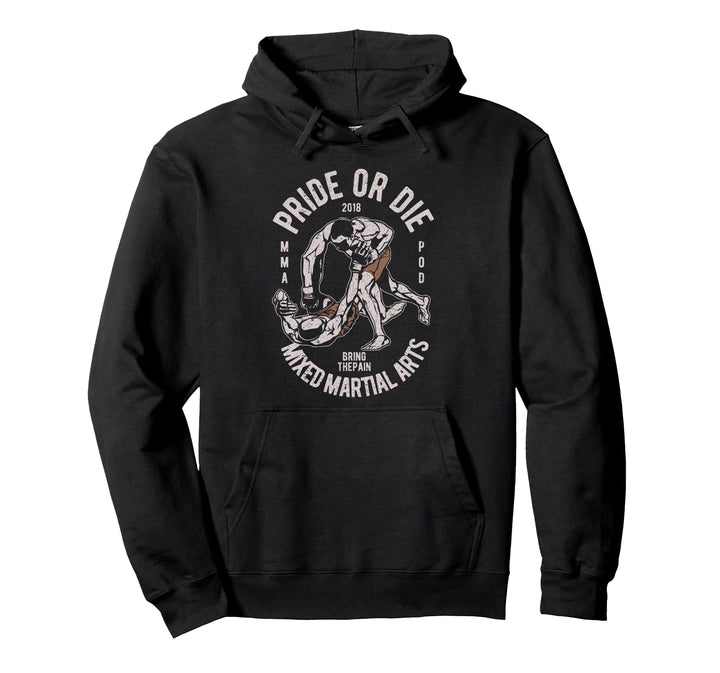Retro MMA Bekleidung Herren Mixed Martial Arts MMA Pullover Hoodie