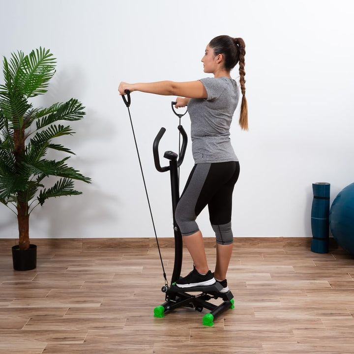 EKA® Stepper Twist Stepper Trainingerät mit Handgriff- Ergonomisches und widerstandsfähiges Design -