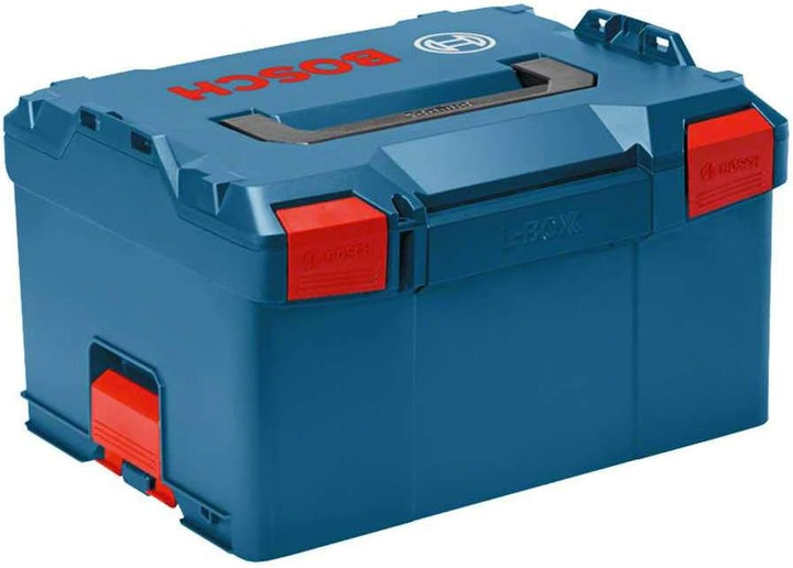 Bosch Professional 06015A0304 GHO 18 V-LI Akku-Hobel, 2 x 5,0 Ah Akku, Schnellladegerät, L-Boxx, 18