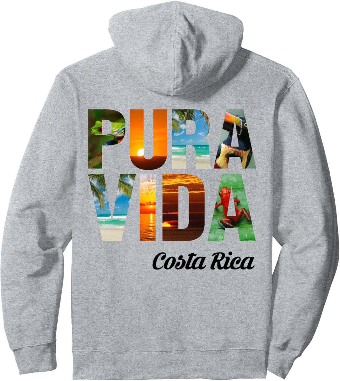 Pura Vida Costa Rica Pullover Hoodie