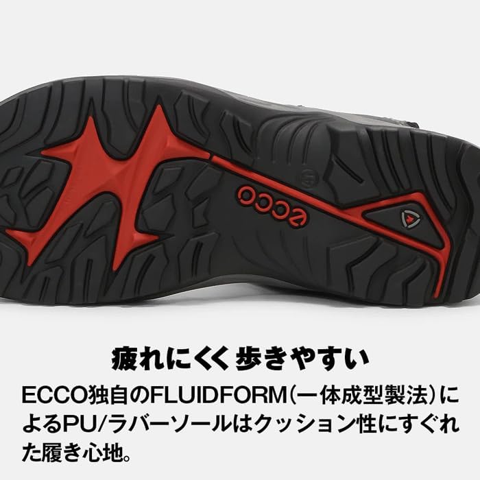 ECCO Herren OffroadSandalen 40 EU Schwarz, 40 EU Schwarz