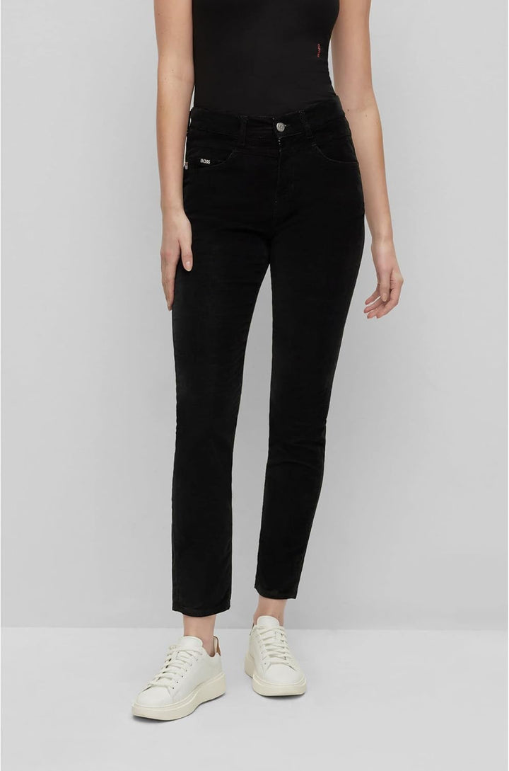 BOSS Damen Jeans_Trousers Fran STR Mr C 1.0 27 Black1, 27 Black1