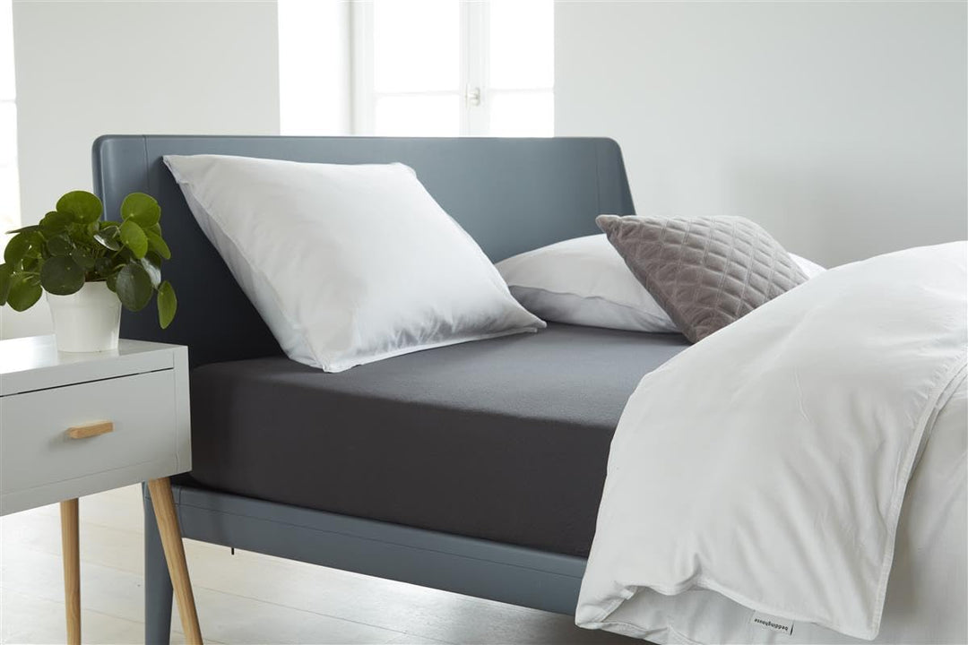 Beddinghouse Jersey Split-Topper-Spannbettlaken / 200*200/210 cm / Anthrazit