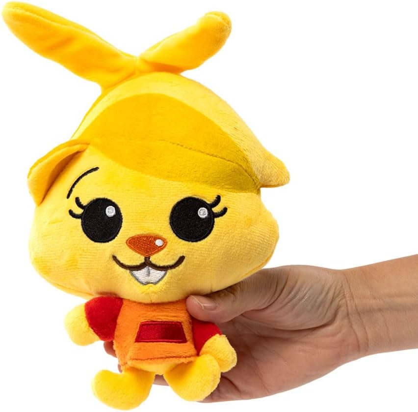 BANDAI Acuarella Plüschtier mit Musik, 20 cm, Mehrfarbig, Plim Plim Plüschtier, Modell PL85023, Spie
