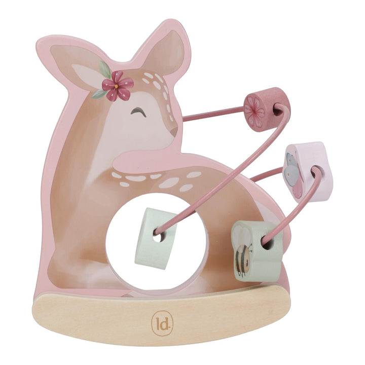 Little Dutch 7334 FSC Holz Motorikschleife Schaukeltier Reh - Fairy Garden