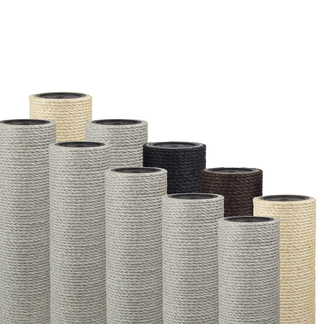 Kratzbaumland 12 cm Sisalstamm, Ersatzstamm für Kratzbaum: Länge: 86 cm/Gewinde: 8 mm (M8), Farbe de