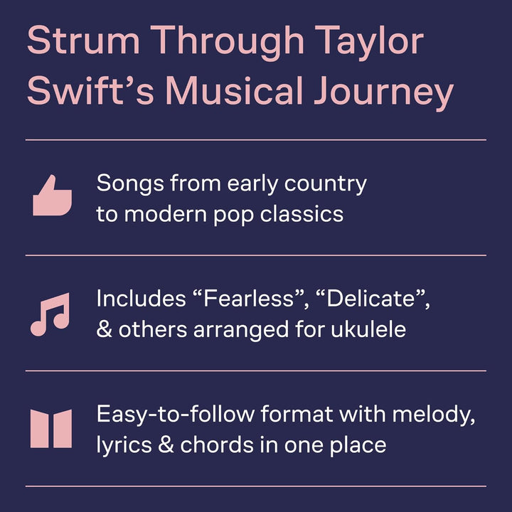 Taylor Swift - Ukulele Collection - 27 Hits to Strum & Sing, Taschenbuch