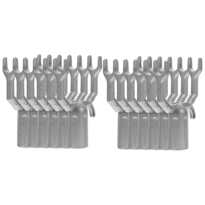 Yardwe 12 Stück Aststopfen Obstbaum Aststütze Baumständer Baumhalter Stützklammer Aluminiumlegierung