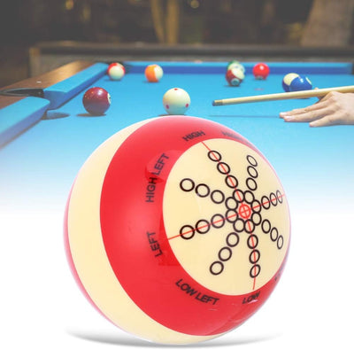 Billard-Queueball, 2,3 Zoll Billard-Pool-Ball, Übungs-Trainingshilfe-Zubehör für America Pool Eight