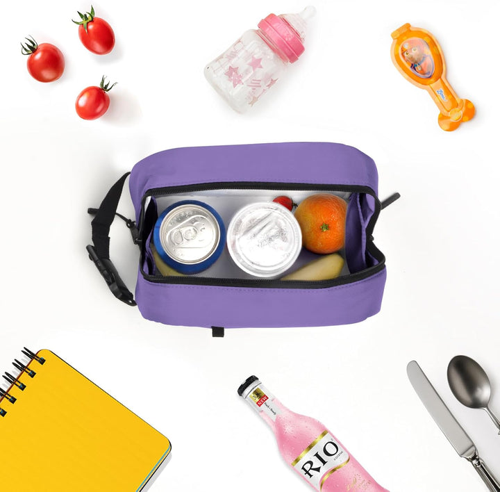 Kleine Kühltasche, gefrierbare Lunchtasche für Arbeit, Schule, Reisen, auslaufsicher, kleine Lunchta