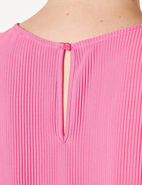 s.Oliver Kleid mit Plisseefalten 40 Rosa 4426, 40 Rosa 4426