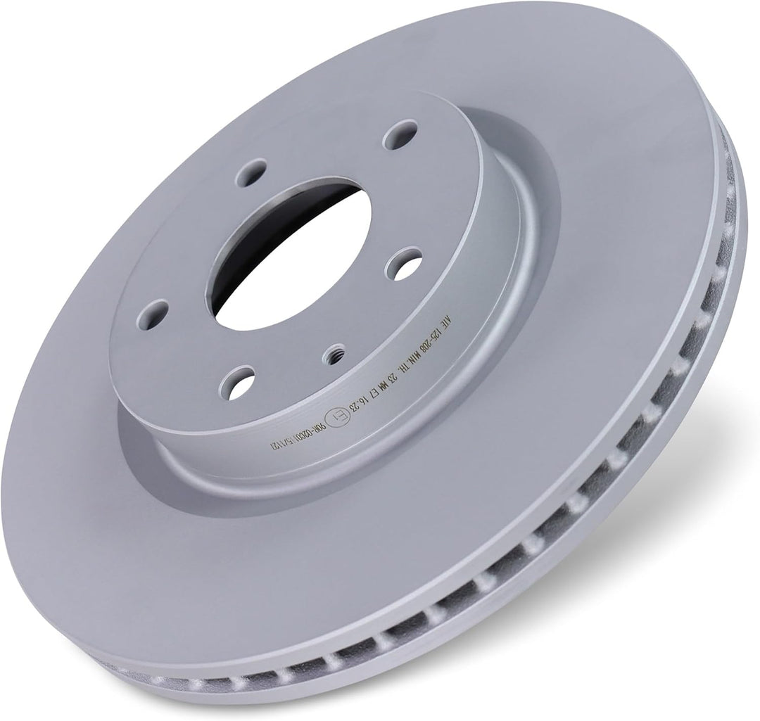 ATE Bremsenset Vorderachse inkl. Bremsscheiben vorne Ø 295 mm belüftet und Bremsbeläge vorne Kompati