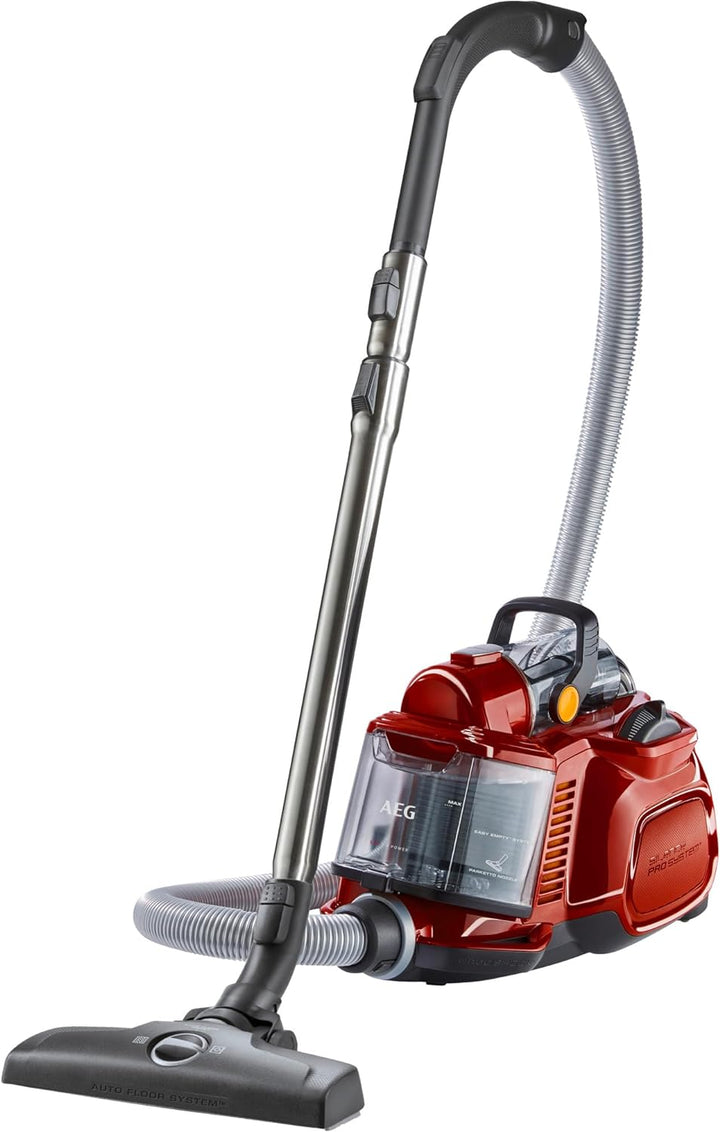 AEG LX7-2-CR-A Staubsauger beutellos / ideal für Haustierbesitzer / Zusatzdüsen + Spezialdüsen-Set f