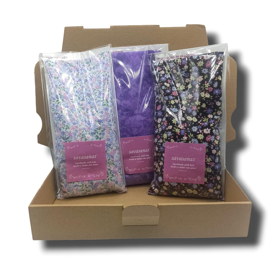 Augenkissen yoga "Pack 3 - lila&