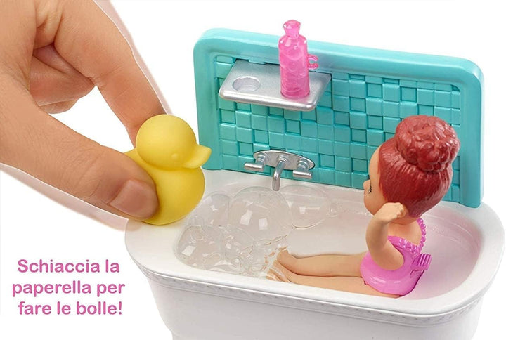 Barbie Ankleide- & Modepuppen FXH05 , Mehrfarbig, 0 Rosa Rose, Rosa Rose