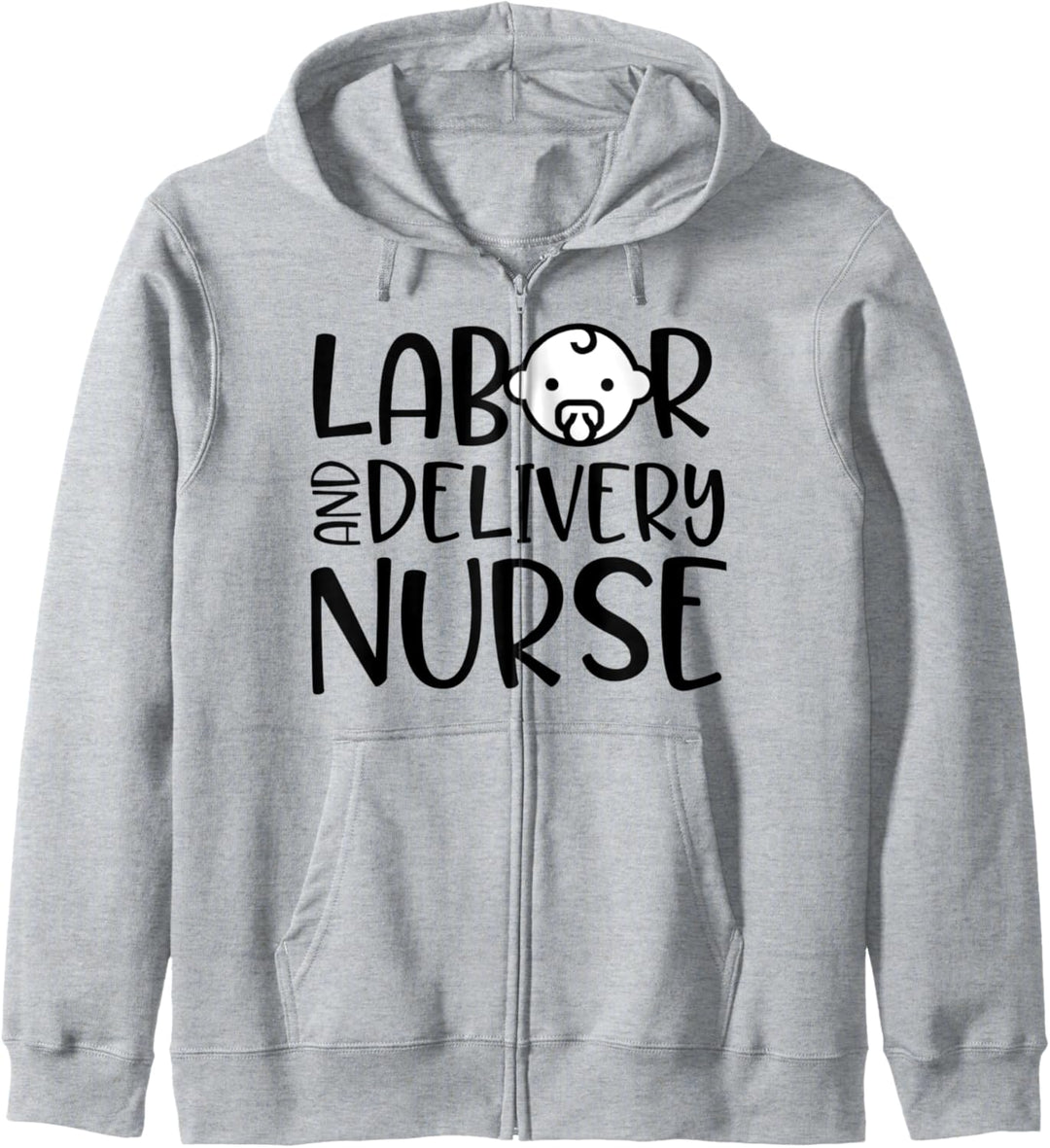 Labor And Delivery Nurse Funny Baby RN LPN Kapuzenjacke