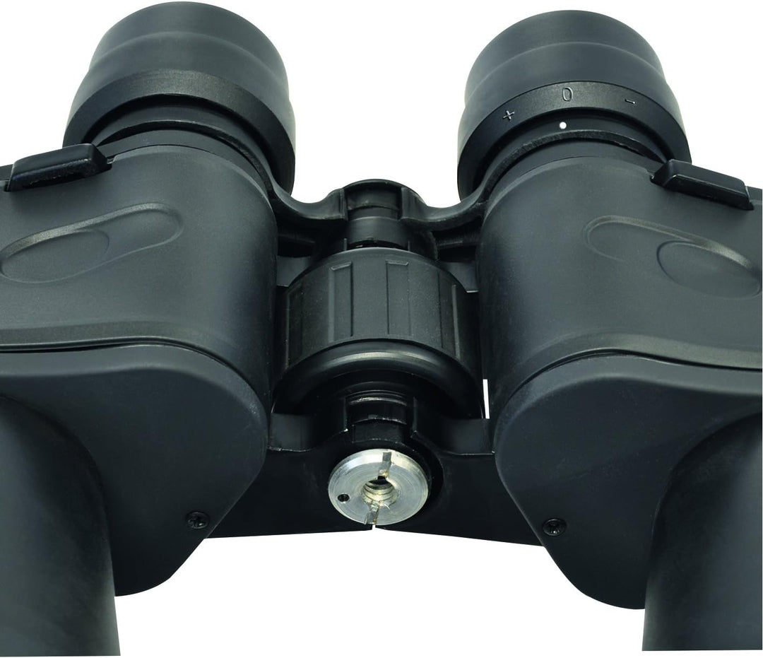 Bresser Zoom Fernglas Hunter 8-24x50 mit verstellbarem stufenlosen Zoom-Bereich von 8-24x und Stativ