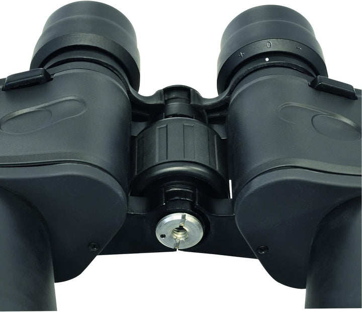 Bresser Zoom Fernglas Hunter 8-24x50 mit verstellbarem stufenlosen Zoom-Bereich von 8-24x und Stativ