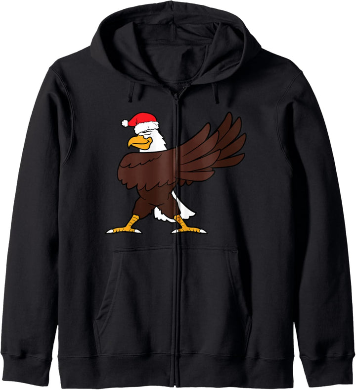 Adler Tiere Dabbing Dab Tanzen Weihnachten Kapuzenjacke