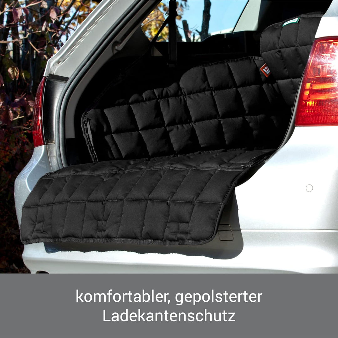 Doctor Bark gepolsterter Kofferraumschutz Hundedecke mit Ladekantenschutz mit All-Side-Schutz, wasch