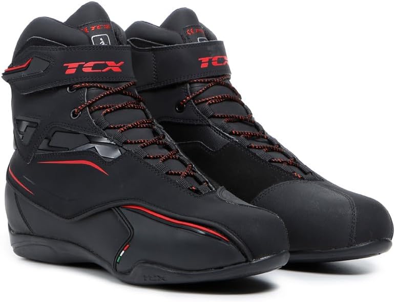 TCX Herren Zeta WaterproofHerren-Motorradschuhe, Sportlich und Wasserdicht, Stadttaugliche Schuhe, O