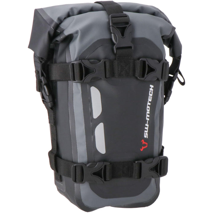 SW-Motech Drybag 80 Motorrad Hecktasche grau Motorradgepack Gepäcktasche 8L Grau Schwarz, 8L Grau Sc