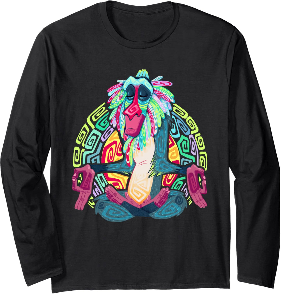 Disney Lion King Rafiki Meditation Langarmshirt